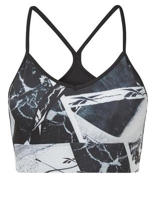 Спортивный топ reebok workout ready impprimé sports1 фото