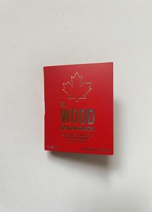 Dsquared red wood edt пробник