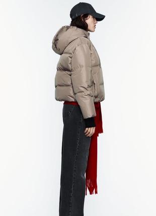 Zara укроченная стеганая куртка до -2010 фото