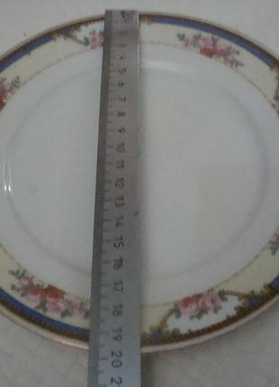 Старинная тарелка фарфор бавария германия №954(1)6 фото
