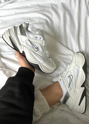 Кроссовки - nike m2k white/black2 фото