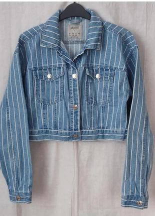 Джинсовый пиджак, джинсовая куртка, женская1 фото