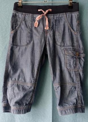 Бриджі ждинсові тонкі, капрі для хлопчика h&m 4-5/110