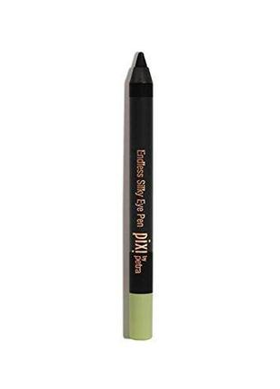 Карандаш для глаз pixi endless silky eye pen black noir mini