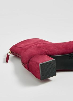 Ботильоны женские, замш.