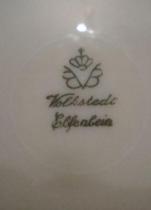 Антикварная красивая тарелка фарфор германия №954(1)10 фото