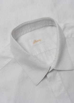 Brioni white shirt мужская рубашка1 фото