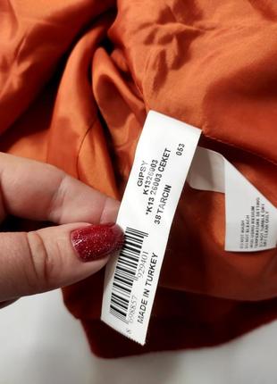 Пиджак женский оранжевого цвета от бренда gipsy 386 фото