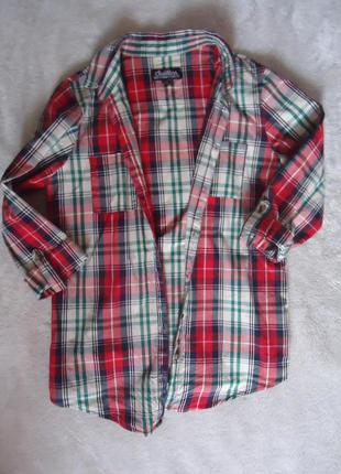 Рубашка в клетку cropp town