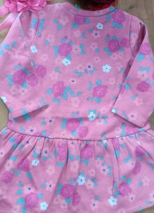 Яркое детское платье / платье benetton baby (rumania )3 фото