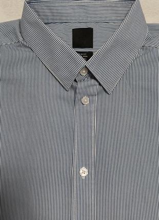 Новая качественная стильная брендовая рубашка h&amp;m2 фото