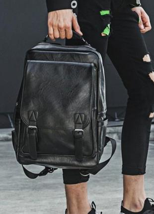 Чоловічий портфель городской рюкзак мужской крутой класичний 4131 фото