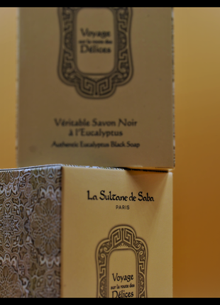 La sultane de saba délices authentic black soap eucalyptus