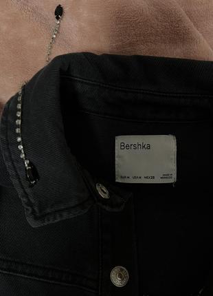 Джинсова куртка bershka4 фото