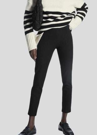 Трикотажные леггинсы брюки skinny