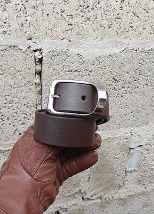Кожаный ремень пояс