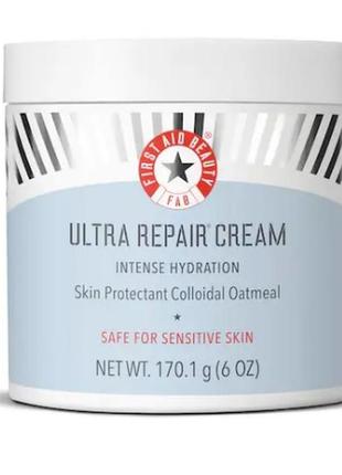 First aid beauty зволожуючий крем для обличчя ultra repair cream intense hydration, 170,1 г