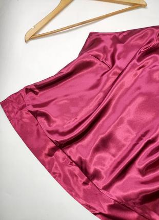Блуза женская фиолетового цвета из атласной ткани от бренда chapter 243 фото