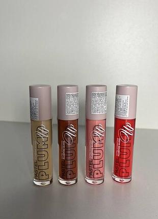 Блеск для объема губ pastel