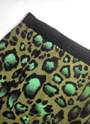 Юбка женская миди карандаш зеленого цвета в принт от бренда select 342 фото
