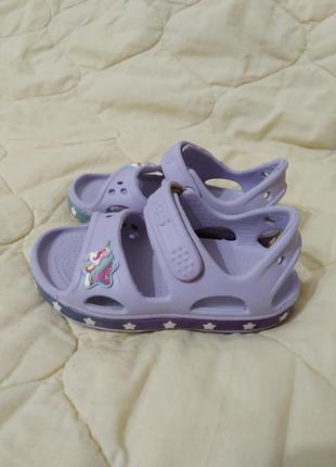 Босоножки crocs c 6, р. 23-24