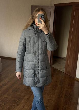 Пуховик зимовий, пальто зимове, курточка cropp outerwear розмір s1 фото