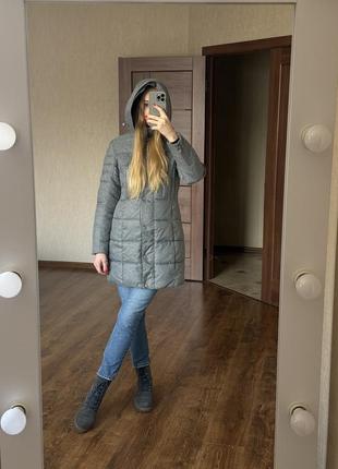 Пуховик зимний , пальто зимнее , курточка cropp outerwear размер s2 фото