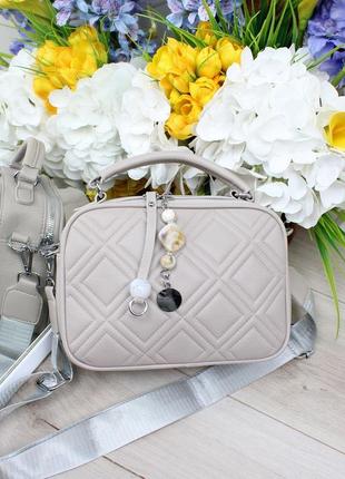 Стильний клатч на два відділення