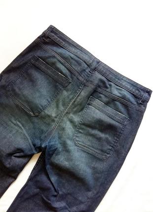 Синие джинсовые кюлоты benetton4 фото
