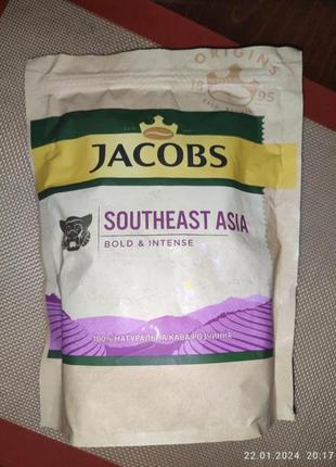 Кава розчинна jacobs southeast asia натуральна сублімована, 150г2 фото