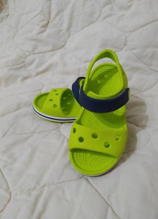 Босоножки crocs c 8, р. 25-262 фото