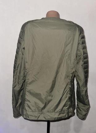 Трендовая куртка ветровка хаки5 фото