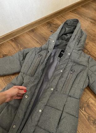 Пуховик зимовий, пальто зимове, курточка cropp outerwear розмір s7 фото