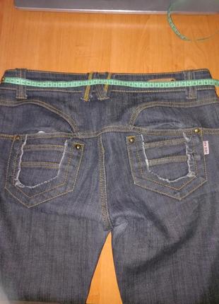 Прямі джинси кольору мокрий асфальт3 фото