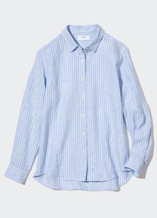 Uniqlo massimo dutti cos arket рубашка из льна