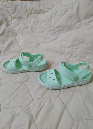 Босоножки crocs c 8, р. 25-266 фото