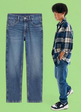 H&amp;m голубые джинсы подростковые 164 для мальчика2 фото