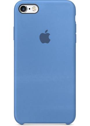 Чехол silicone case для iphone 6 / 6s cornflower (силиконовый чехол cornflower силикон кейс айфон 6/6s)