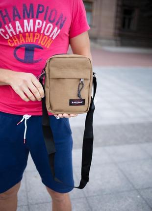 Сумка через плечо eastpak the one country beige хаки