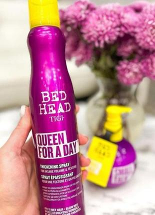 Спрей для надання обсягу волосся tigi superstar queen for a day bed head