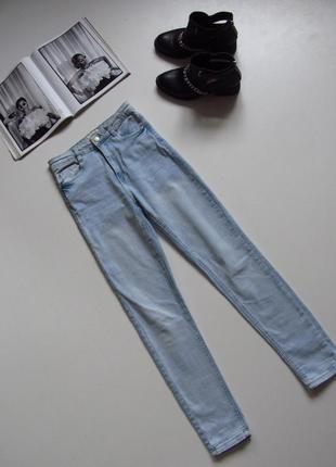 Светло-голубые джинсы 🩵4 фото