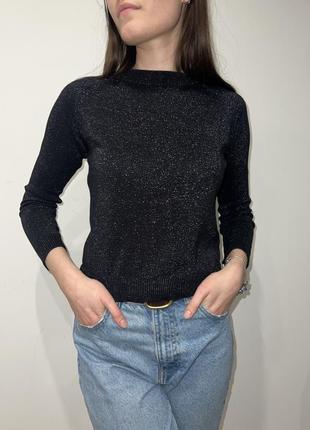 Кофточка лонгслів з блискітками h&m 2