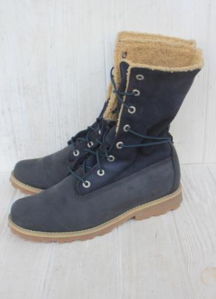 Зимние ботинки timberland кожа сша оригинад 38,5р3 фото