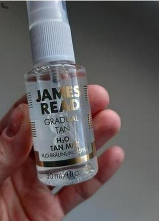 Спрей-автозагар james read h2o tan mist for face 30мл