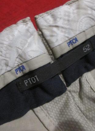 Pt01 (pantaloni torino) slim fit чоловічі штани брюки італія як boggi jacob cohen incotex6 фото