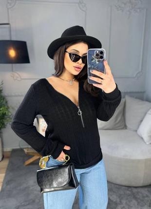 Новинка 🔥плюс сайз модель
🛍️ кофта з блискавкою