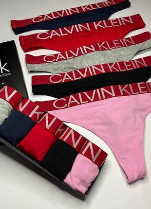 Жіночі сліпи calvin klein 5 шт.