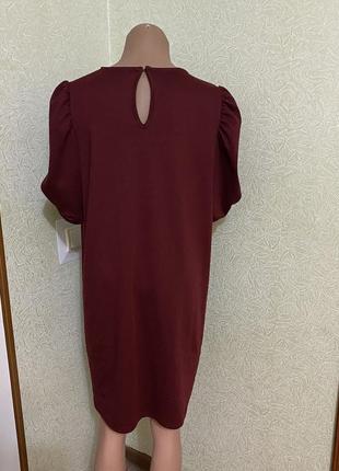Сукня з пишним коротким рукавом2 фото