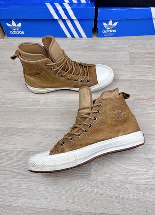 Кеди високі converse chuck taylor all star waterproof шкіряні жіночі 40 р.