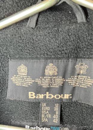 Женское утепленное пальто barbour size m
